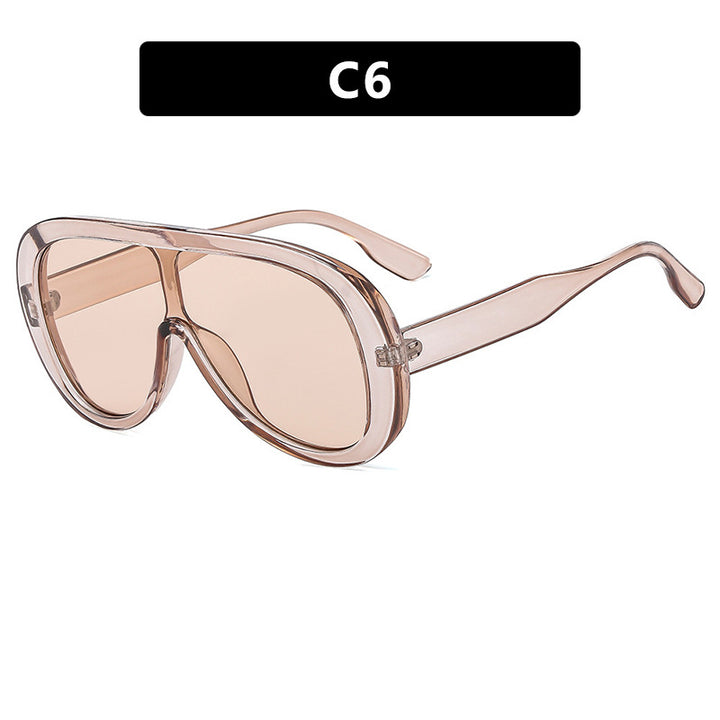 Women's futuristic sports sunglasses with wide field of vision and UV protection Skanto