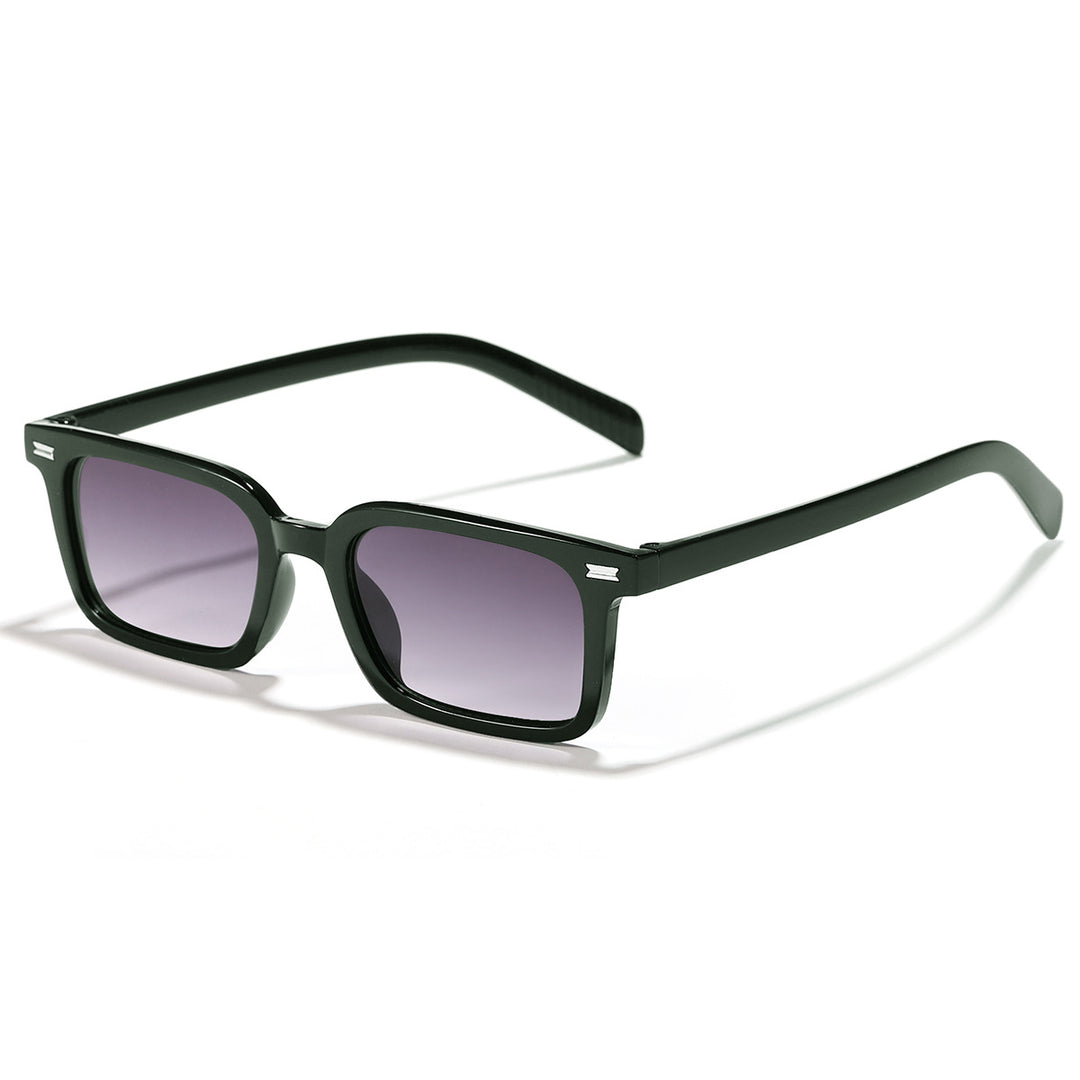 Dame elegant solbrille med transparent ramme Skanto