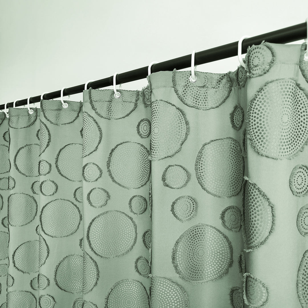 Designer teksturerte dusjforheng Skanto