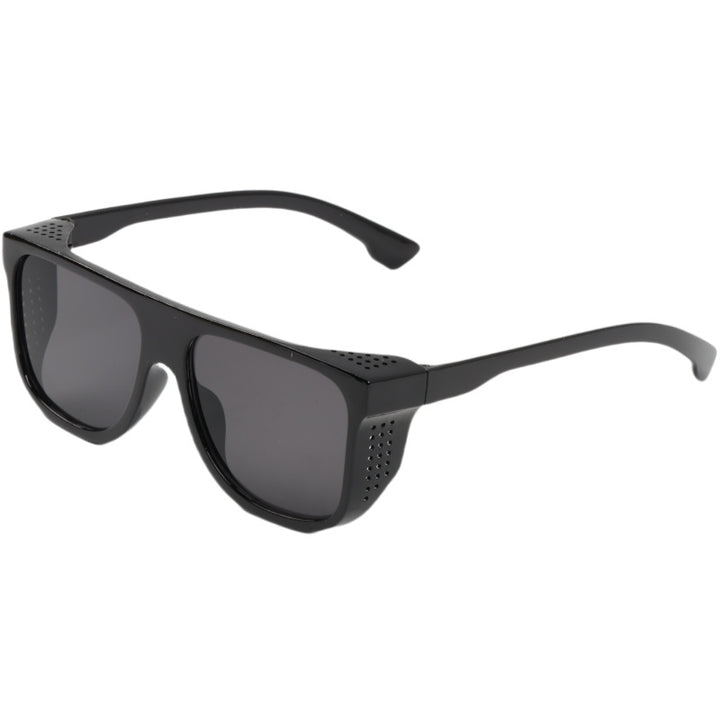 Dame moterik oversized solbrille med unik aksent Skanto