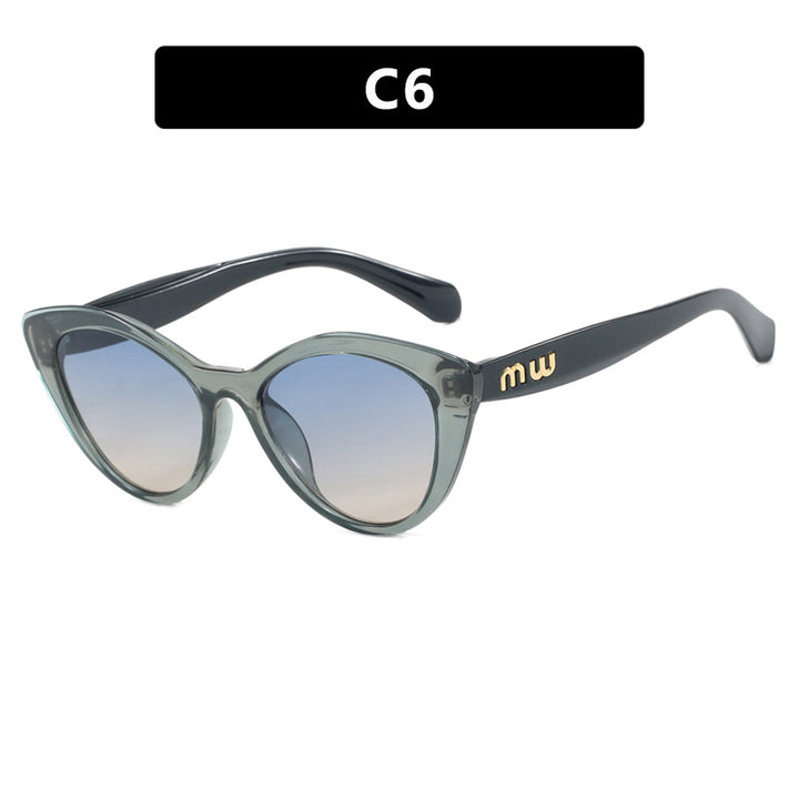 Women's Elegant Cat-Eye Sunglasses with Luxurious High-Quality Frame Skanto