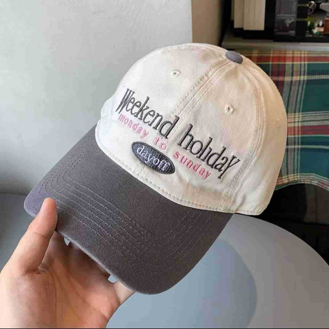 Kvinne Casual Brodert Justerbar Caps Skanto