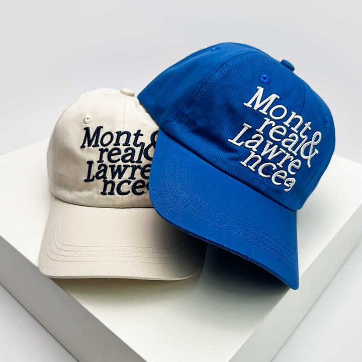 Herres stilige broderte caps Skanto