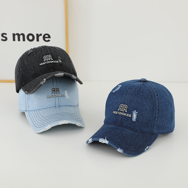Damer avslappet jeans baseballcaps Skanto