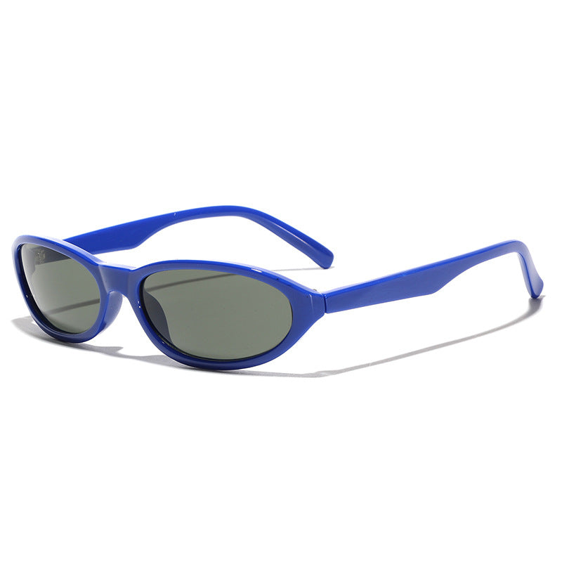 Dame motetrender solbrille i stilfullt retrodesign Skanto