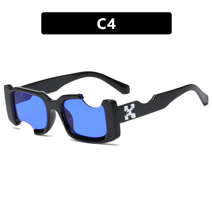 Women's fashionable sunglasses with a striking design and robust plastic frame Skanto