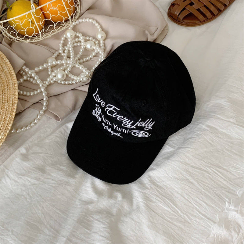Kvinnebrodert avslappet bomulls baseball cap Skanto