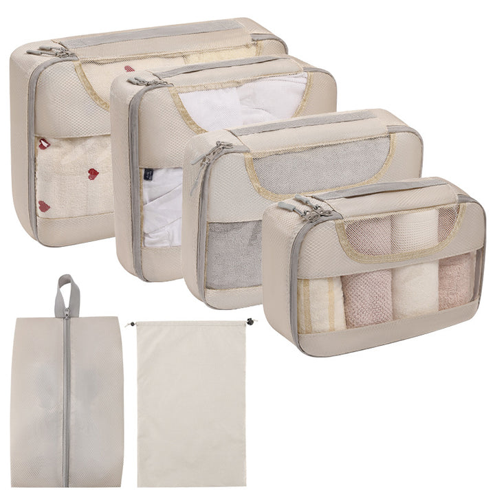 Multi-piece travel organizer set Skanto
