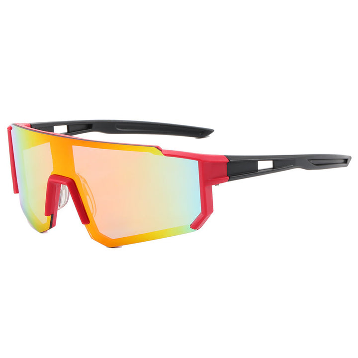 Dame Sporty solbrille med bred UV-beskyttelse og moderne design Skanto