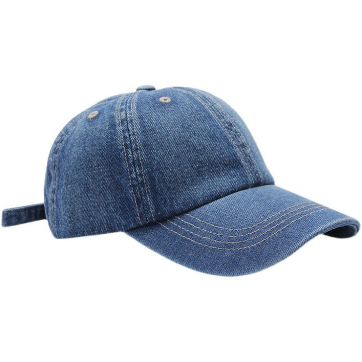 Kvinners Uformelle Justerbare Denim Baseball Caps Skanto