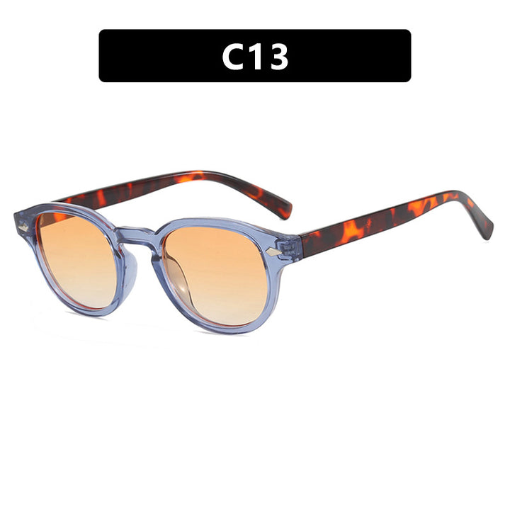 Women's round sunglasses with elegant design and UV protection Skanto