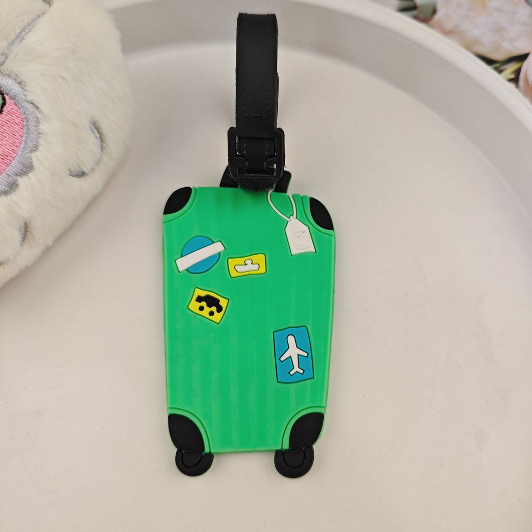 Unisex Bagasjeetikett i lekent reiseveske-design Skanto