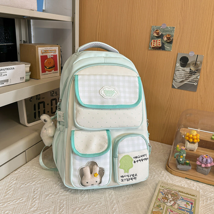 Barns Søte Plush Bunny Skole Rygsekk