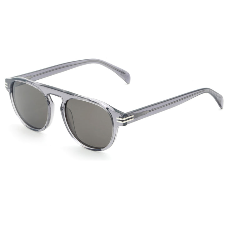 Dame moteriktig solbrille med smal ramme og stilige detaljer Skanto