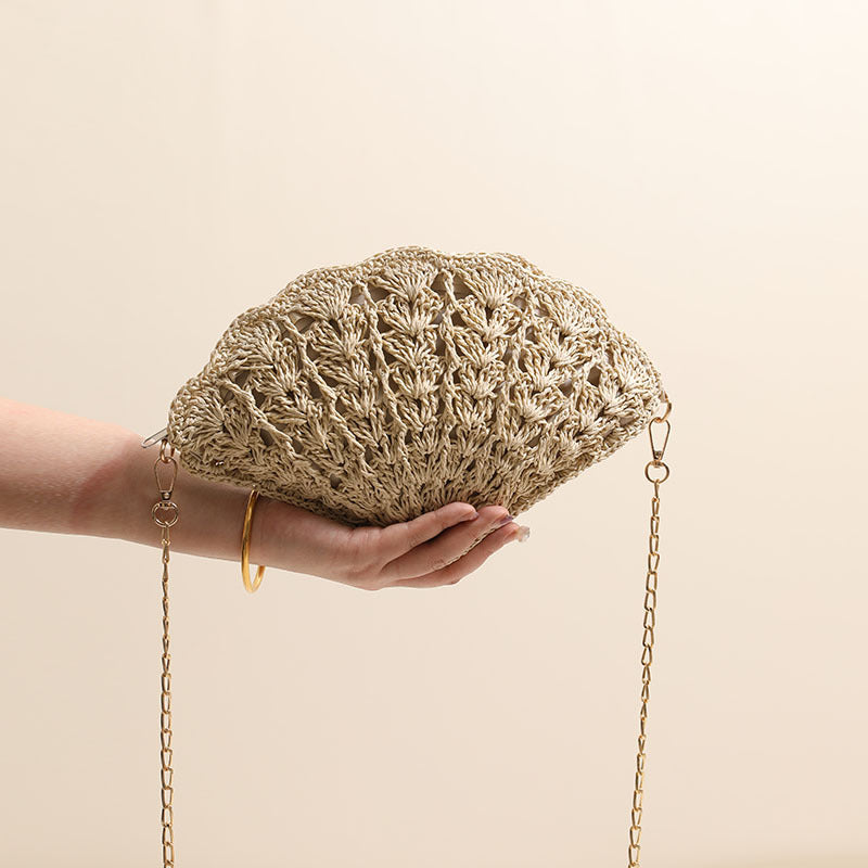 Elegant Shell Design Clutch Bag Skanto