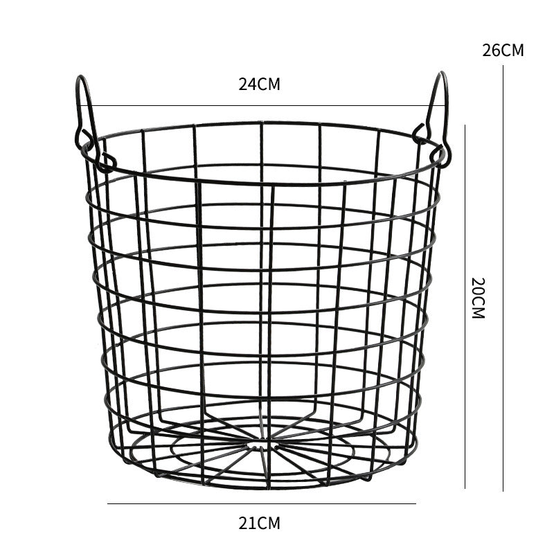 Unisex trådkurv med ergonomisk bærehåndtak Skanto