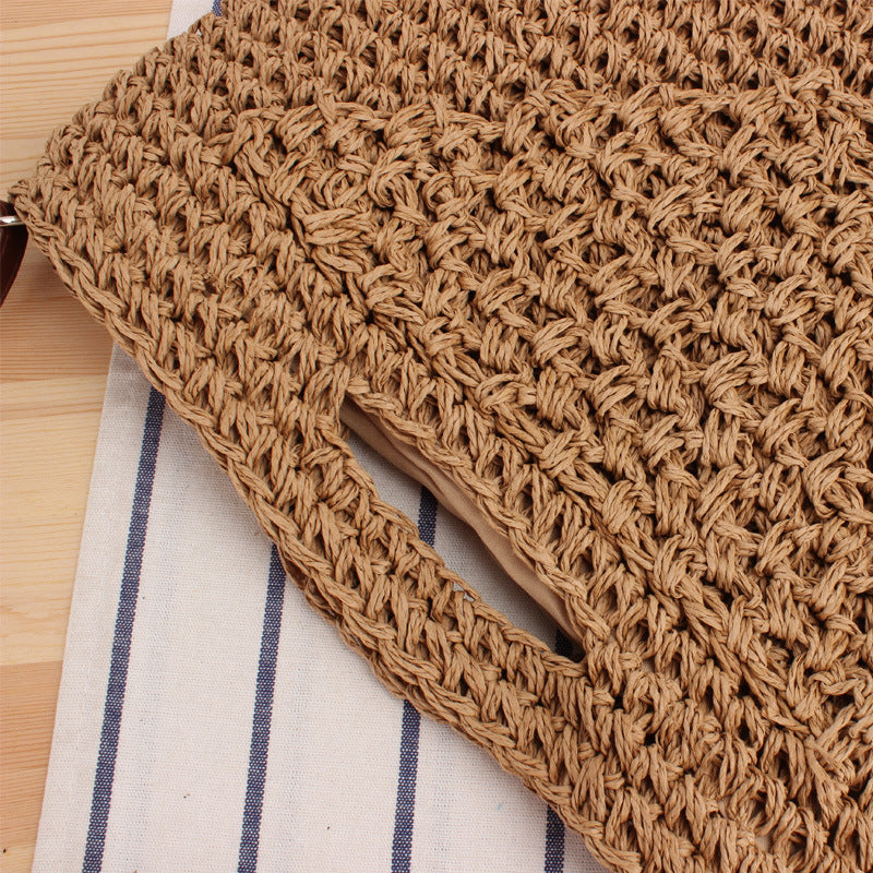 Handbag with modern macrame textures Skanto