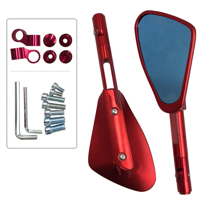 Adjustable Sport Motorcycle Mirrors Rearview Skanto