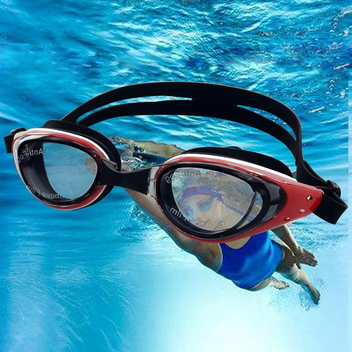 Svømmebrille med omfattende syns- og komfortteknologi Skanto