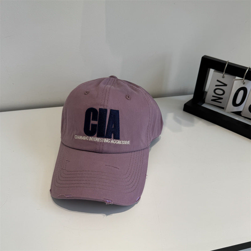 Men's Distressed Motivational Baseball Cap Skanto