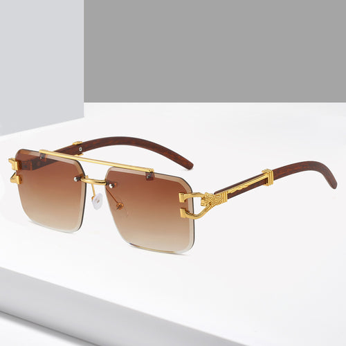 Dame eksklusiv designer-solbrille med luksuriøse detaljer Skanto