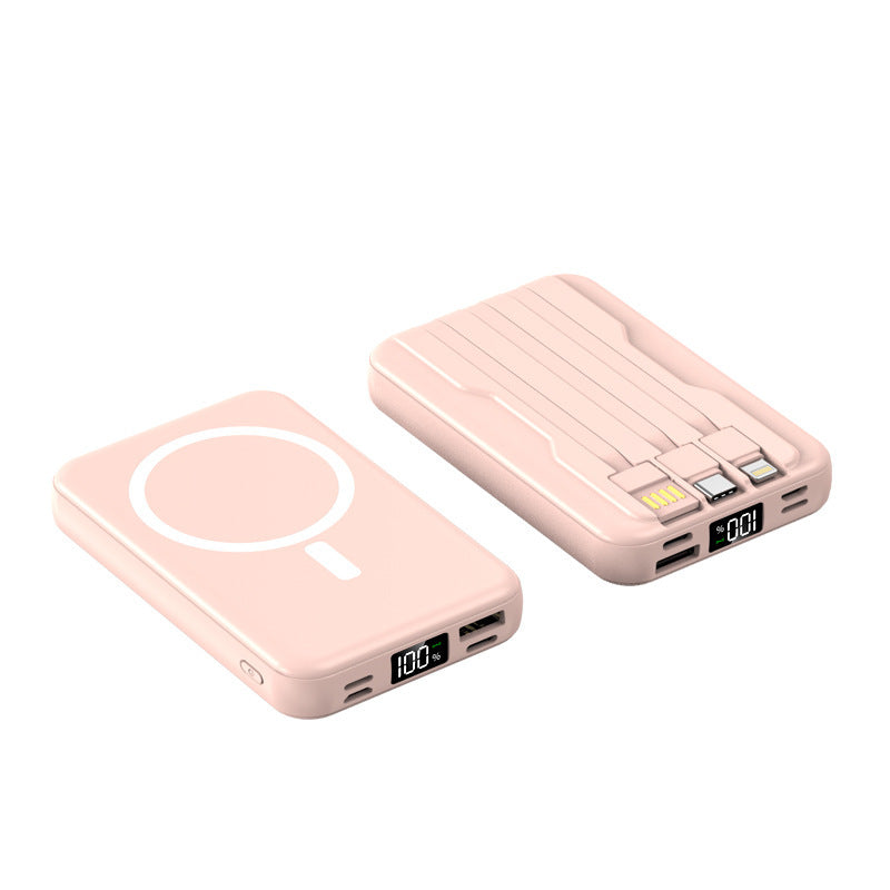 Kraftig trådløs powerbank Skanto
