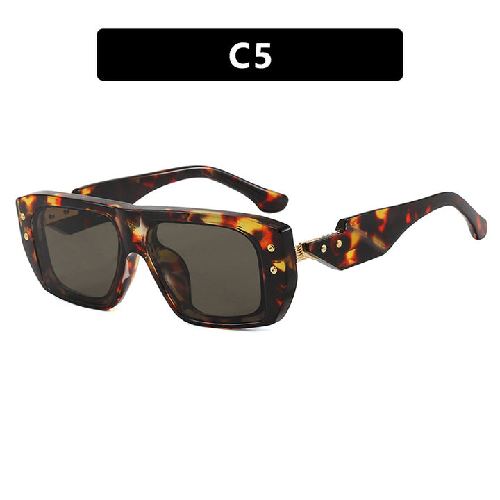 Women's fashion square glasses with multi-colored transparent frame Skanto