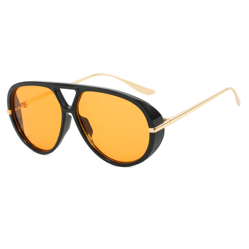 Dame oversized solbriller i stilfull retro-design Skanto