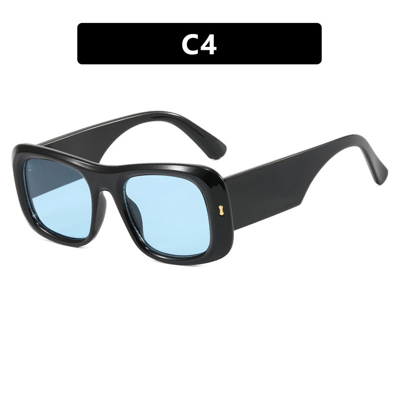 Women's Square Sunglasses with Anti-Reflective Lenses and Modern Frame Construction Skanto