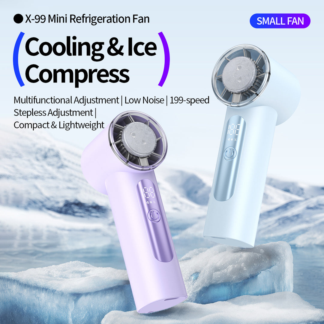 Dame Bærbar Høyytelses Kjøleventilator med intelligent styresystem Skanto