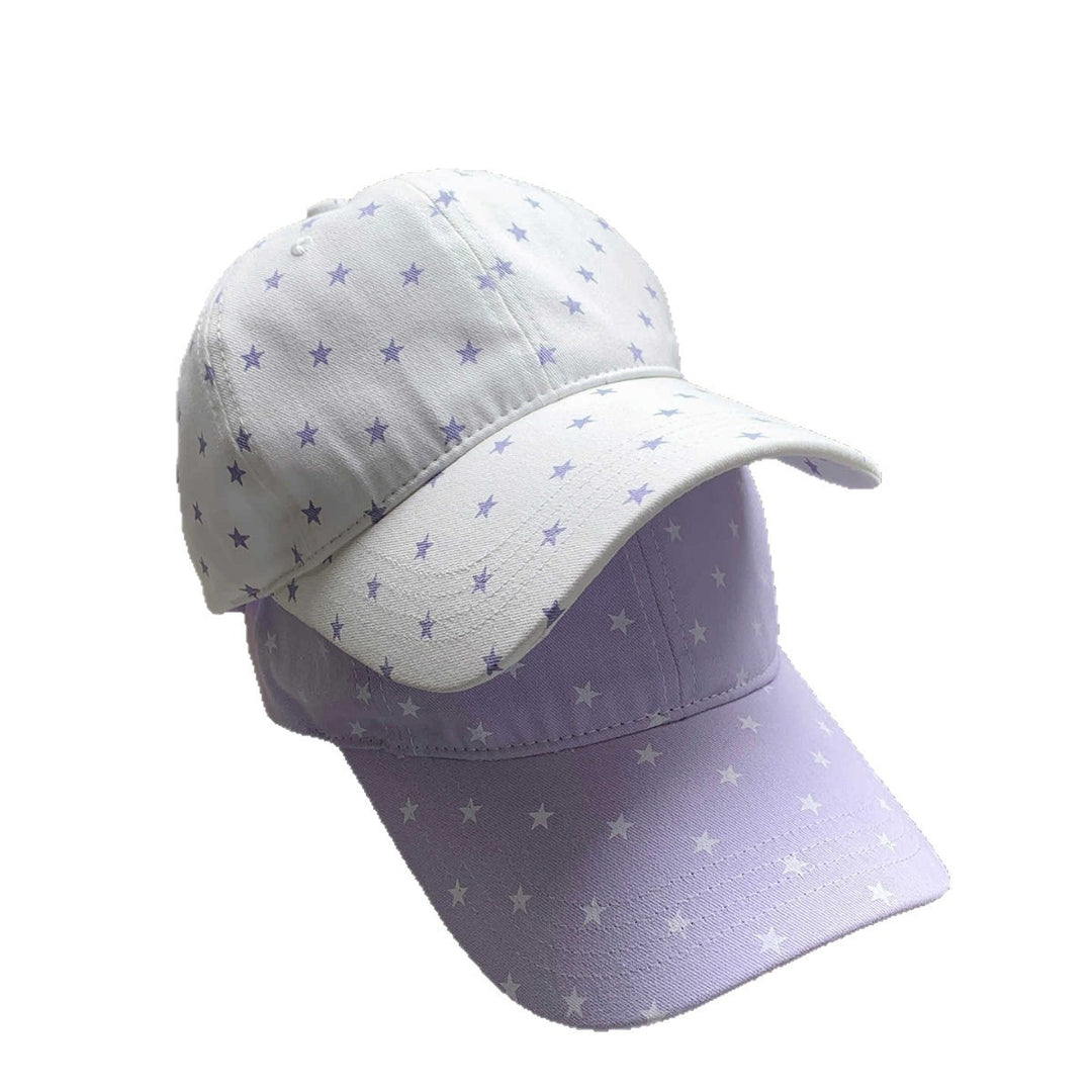 Kvinnenes stjerneprydede bomull baseballcap Skanto
