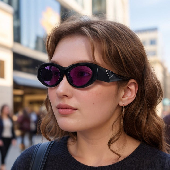 Dame mote kattøyne solbrille Skanto