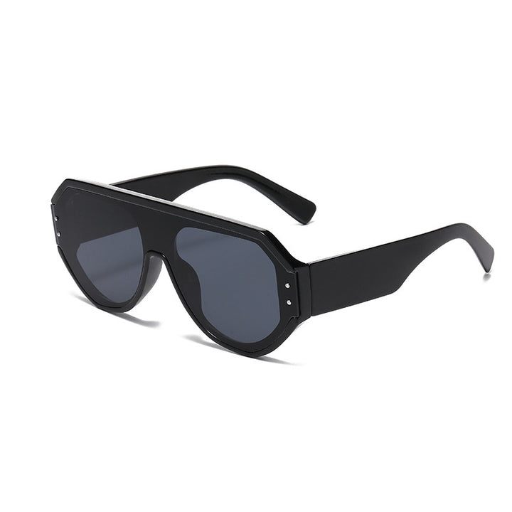 Men's Bold Frame Futuristic Sunglasses Skanto