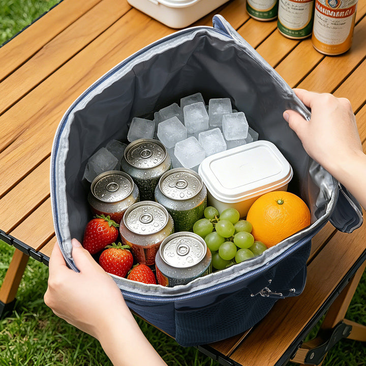 Insulated Cooler Bag with Practical Side Pockets Skanto