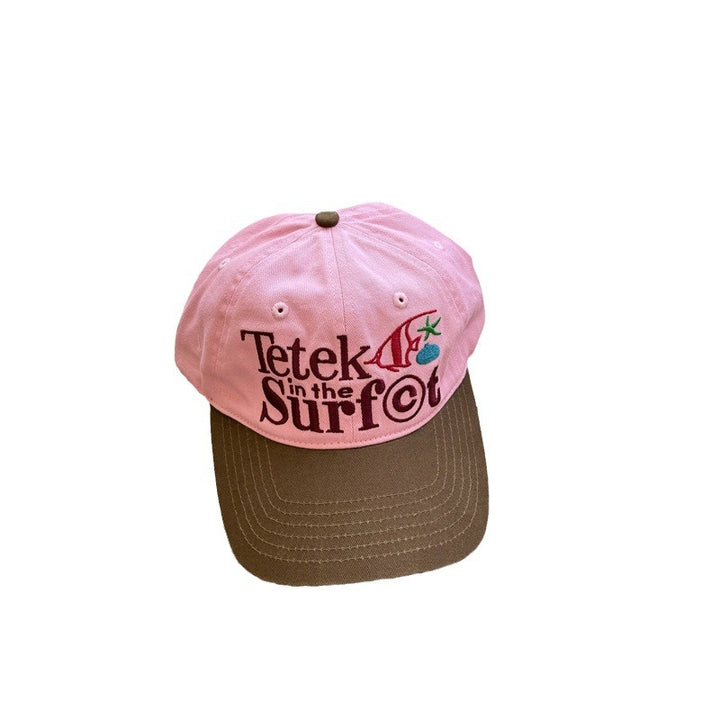 Kvinnenes broderte casual solhatt Skanto