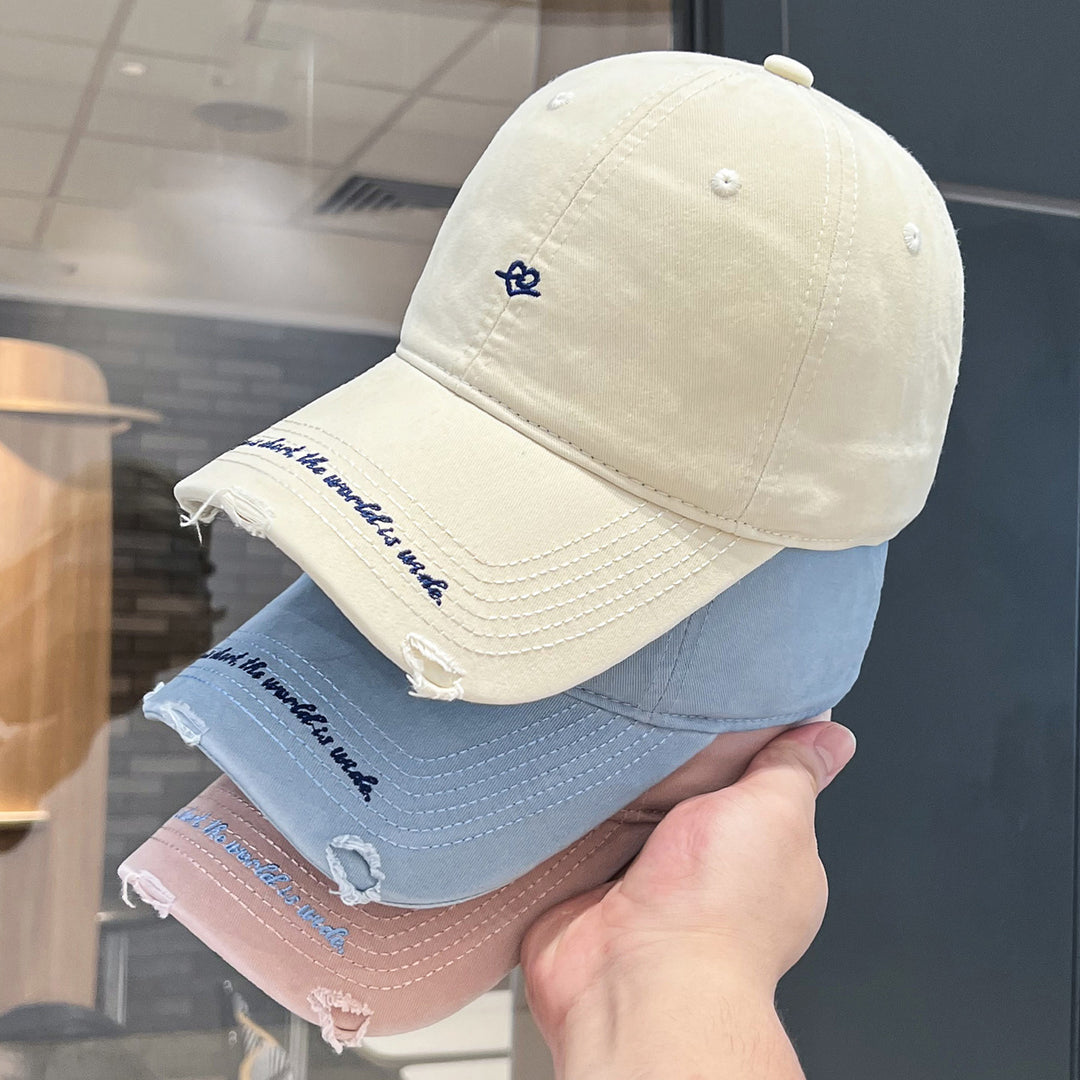 Kvinners slitt vintage stil baseball cap Skanto