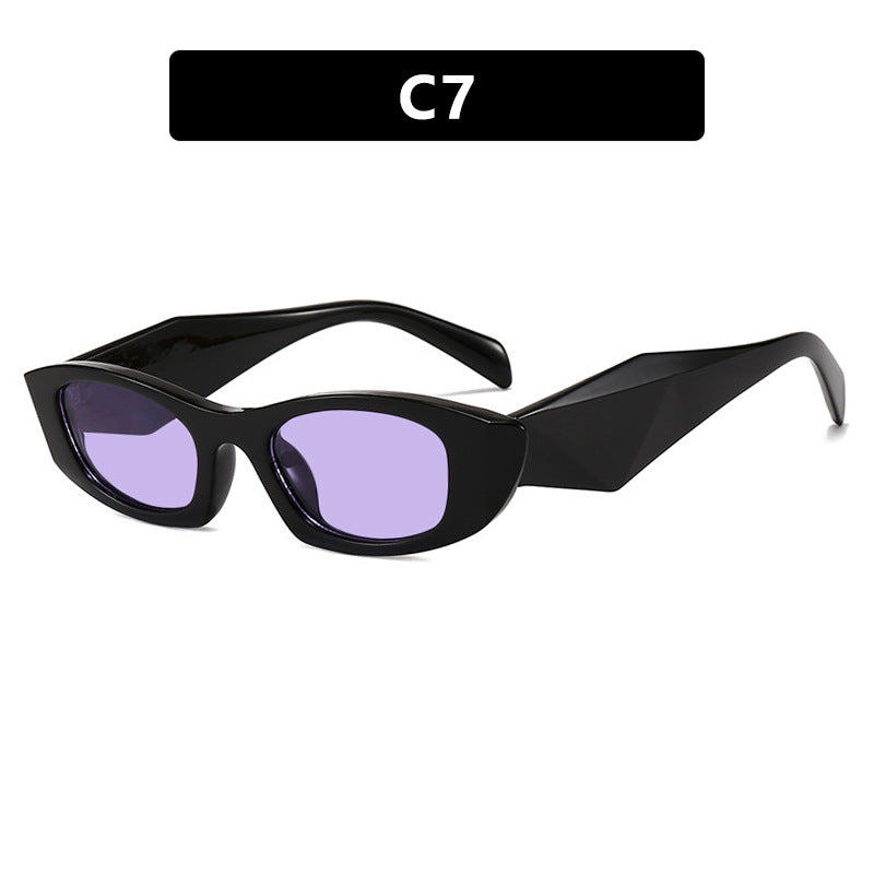 Women's Trendy Cat-Eye Sunglasses with Unique Frame and UV Protection Skanto