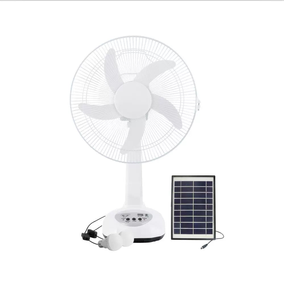 Kvinnes solenergidrevet pedestalvifte med integrert LED-belysning og fleksibelt kontrollsystem Skanto