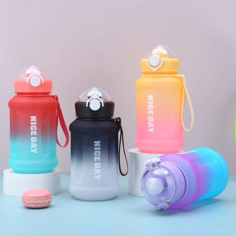 Unisex Silikonvannflaske med lekkasjesikker lokk Skanto