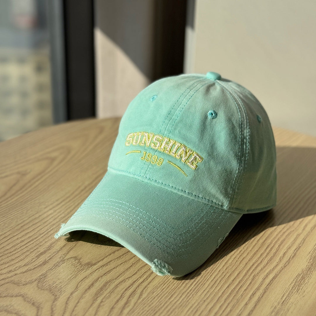 Dame's Casual Distressed Baseball Cap Skanto