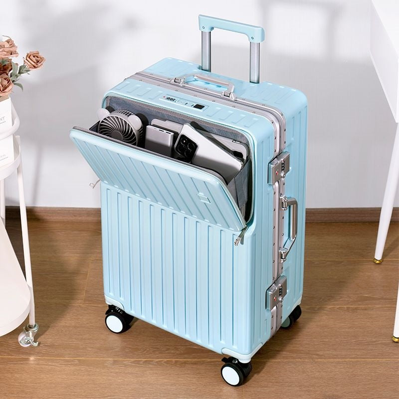 Trolley Koffert Med Innovativ Oppbevaringsplass Og Innebygd Sikkerhetssystem Skanto