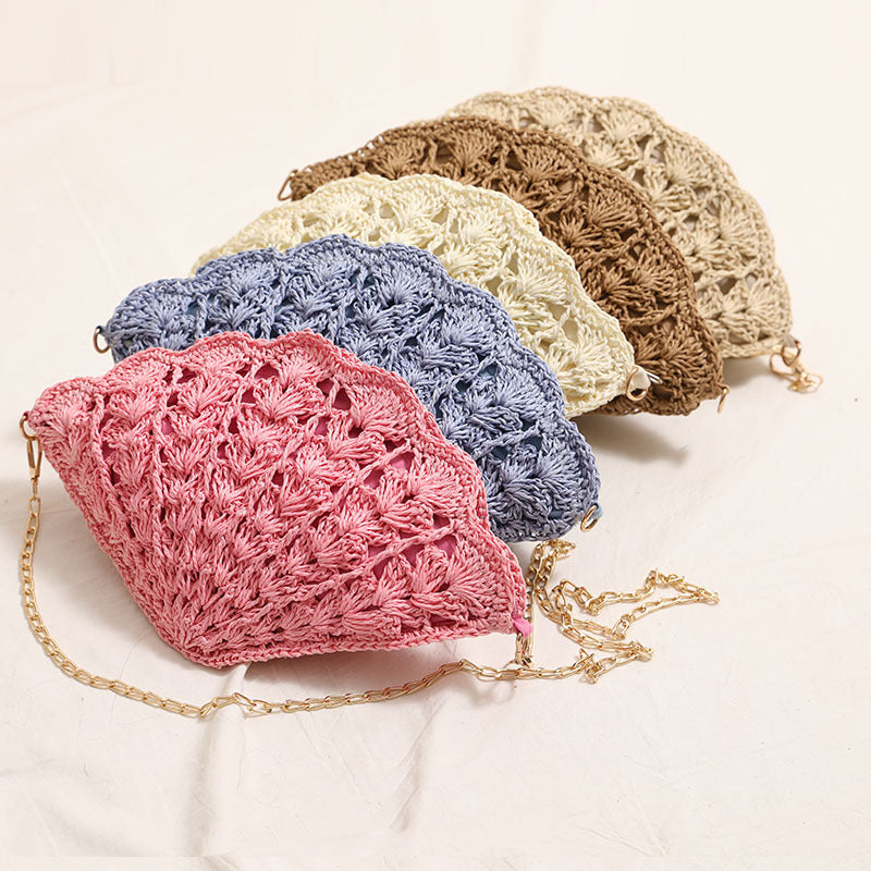Elegant Shell Design Clutch Bag Skanto