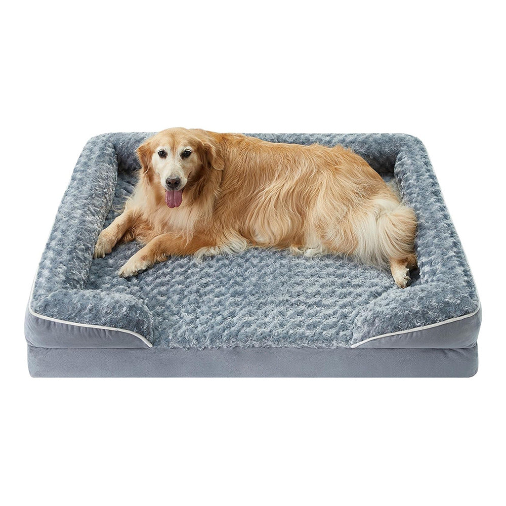 Koselig ortopedisk hundeseng