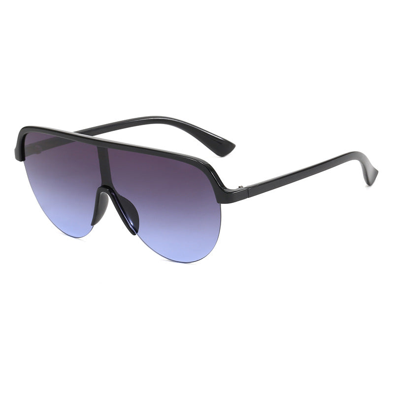 Dame oversized Visir solbrille Skanto