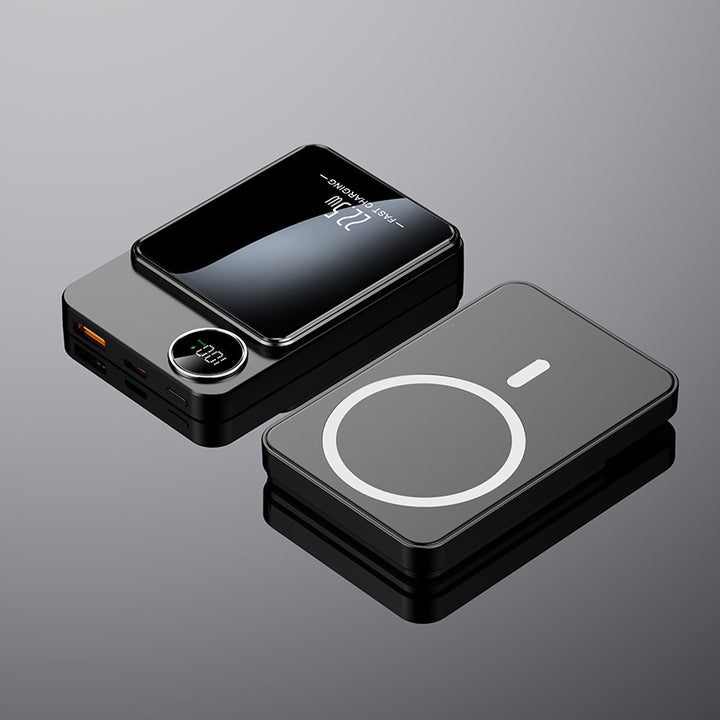 Magnetholder Powerbank med digital skjerm Skanto
