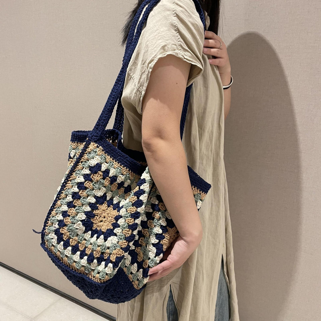 Håndlaget heklet veske Skanto