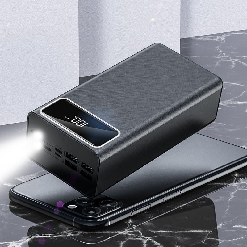 Powerbank med integrert LED-belysning Skanto