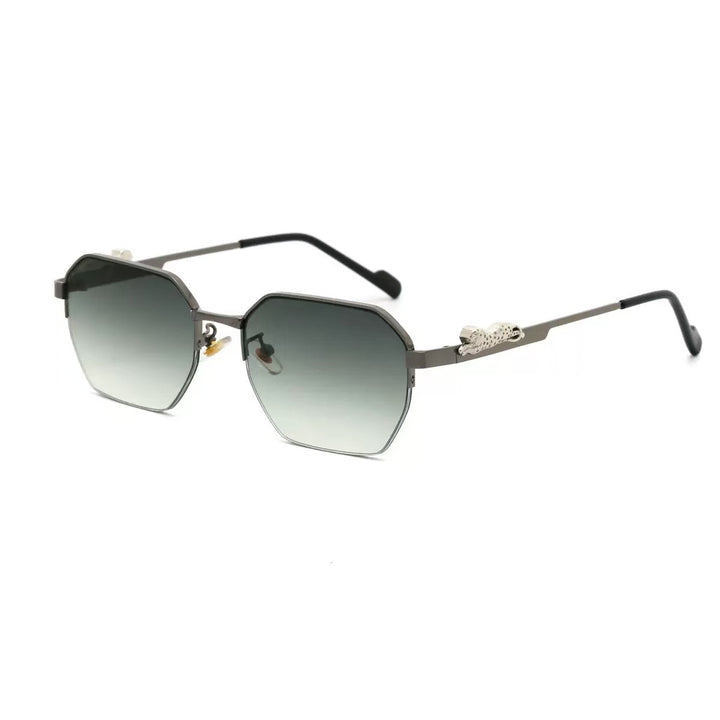 Dame elegant solbrille i moderne oktagon-design Skanto