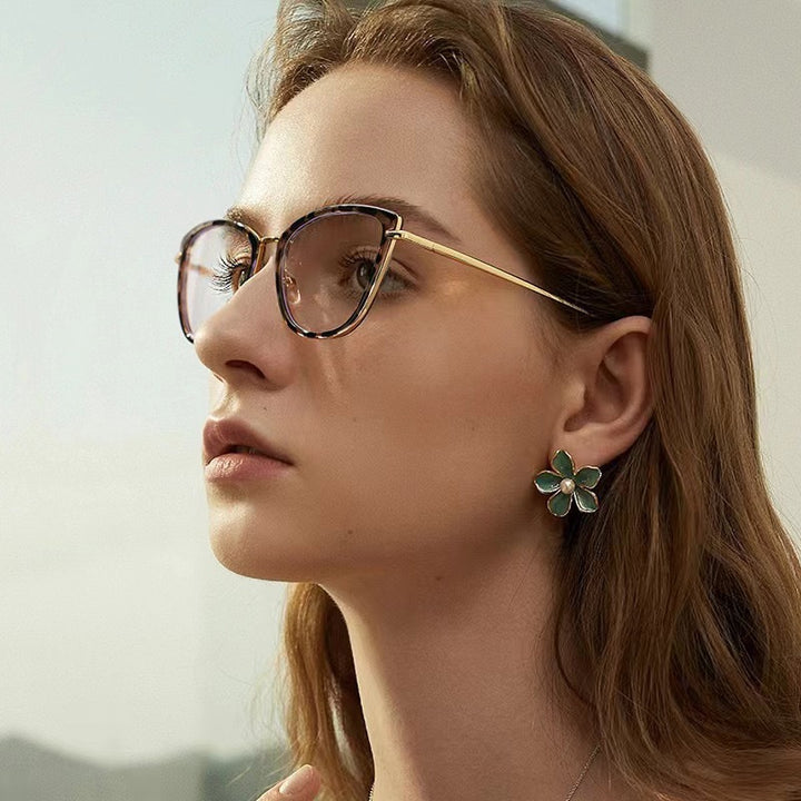 Damer moteriktig Cat-Eye solbrille med UV-beskyttelse og ergonomisk design Skanto