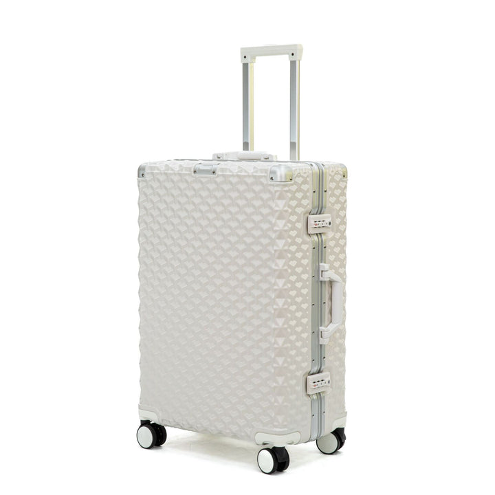 Kvinnenes Premium Teksturerte Hard Shell Spinner Bagasje Skanto